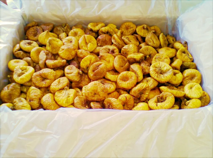 Kalamata Dried Figs, Loose figs in carton, Net Weight 15 Kg